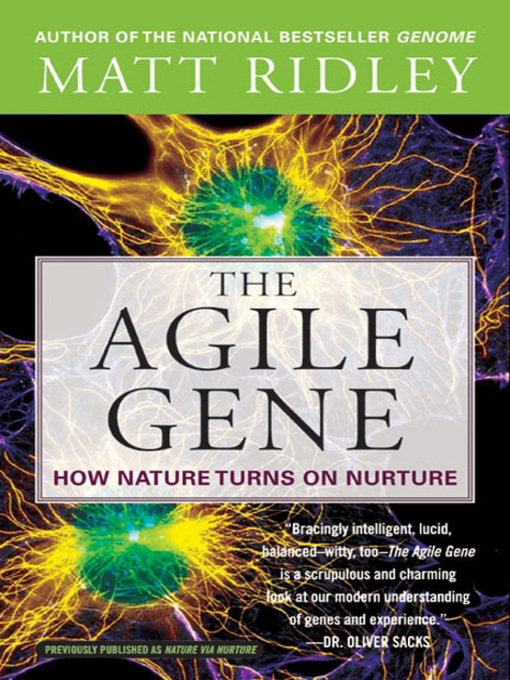 Title details for The Agile Gene by Matt Ridley - Available